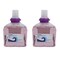 Boardwalk 1200 mL 6 in. x 4.05 in. x 10.58 in. Touch-Free Foam Soap Dispenser and 1200 mL Cranberry Scent Lavender Foam Soap Refill Bundle (2 Refill/Carton)